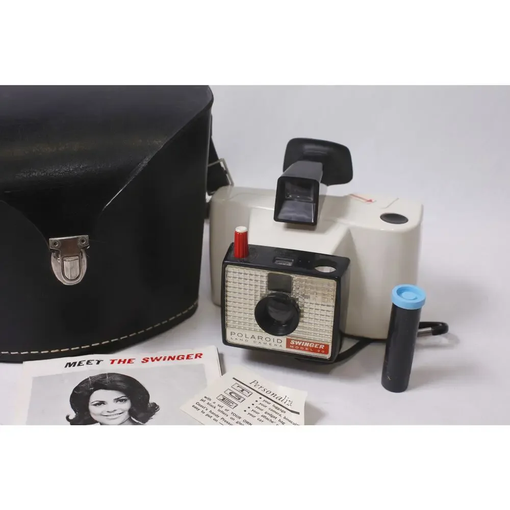 Vintage Polaroid Land Camera Swinger Model 20 Collectible ~ 260608-WH 1259